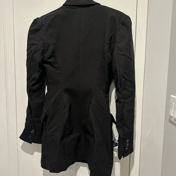 House Of CB Amia Blazer Mini Dress Black - Picture 10 of 10